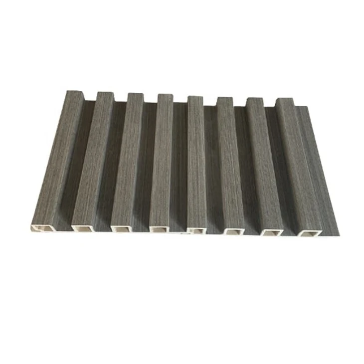 Aura Wood Ribbed WPC Cladding factory Aura Wood Ribbed WPC Cladding factory